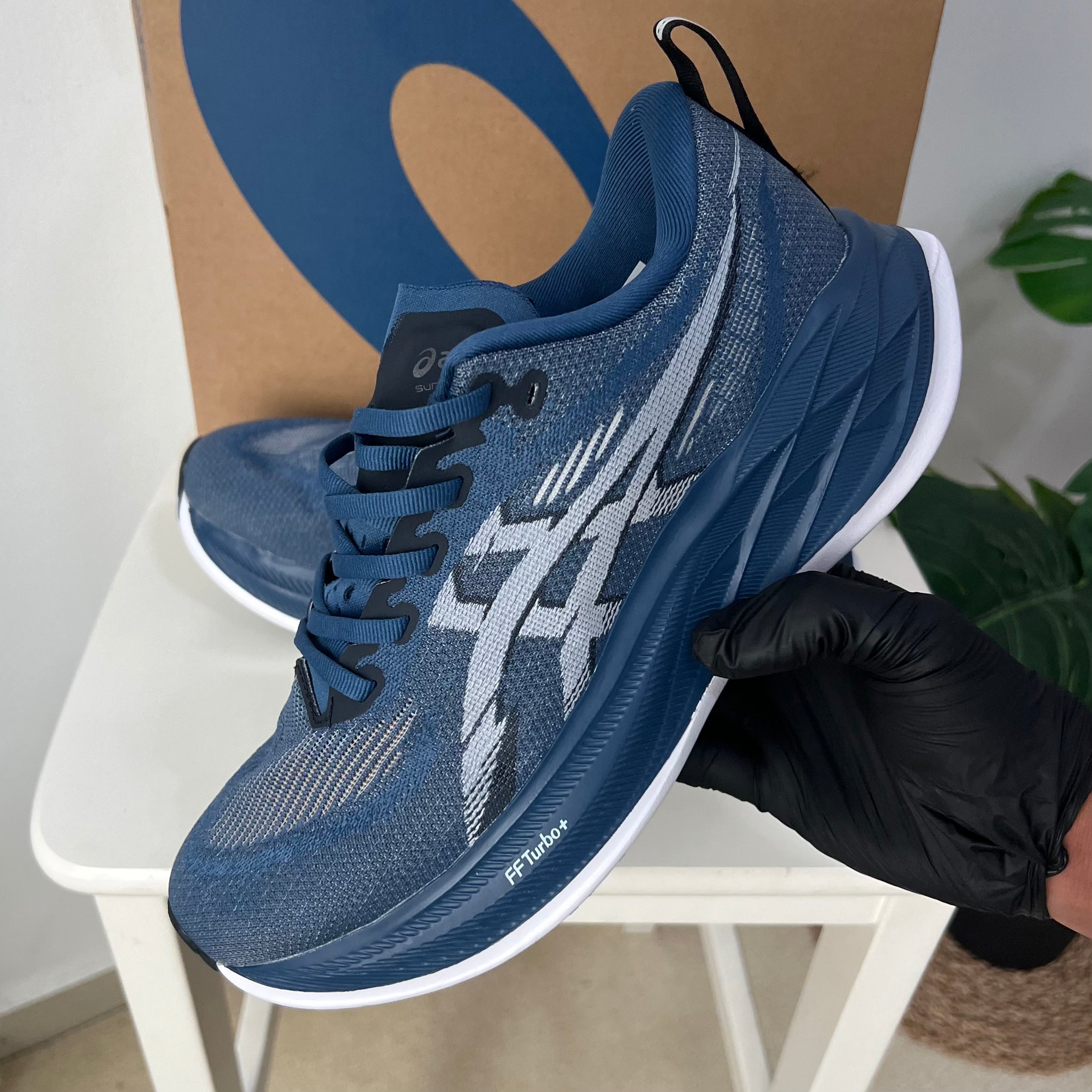 ASICS Superblast 2 “Winter Sea / White”