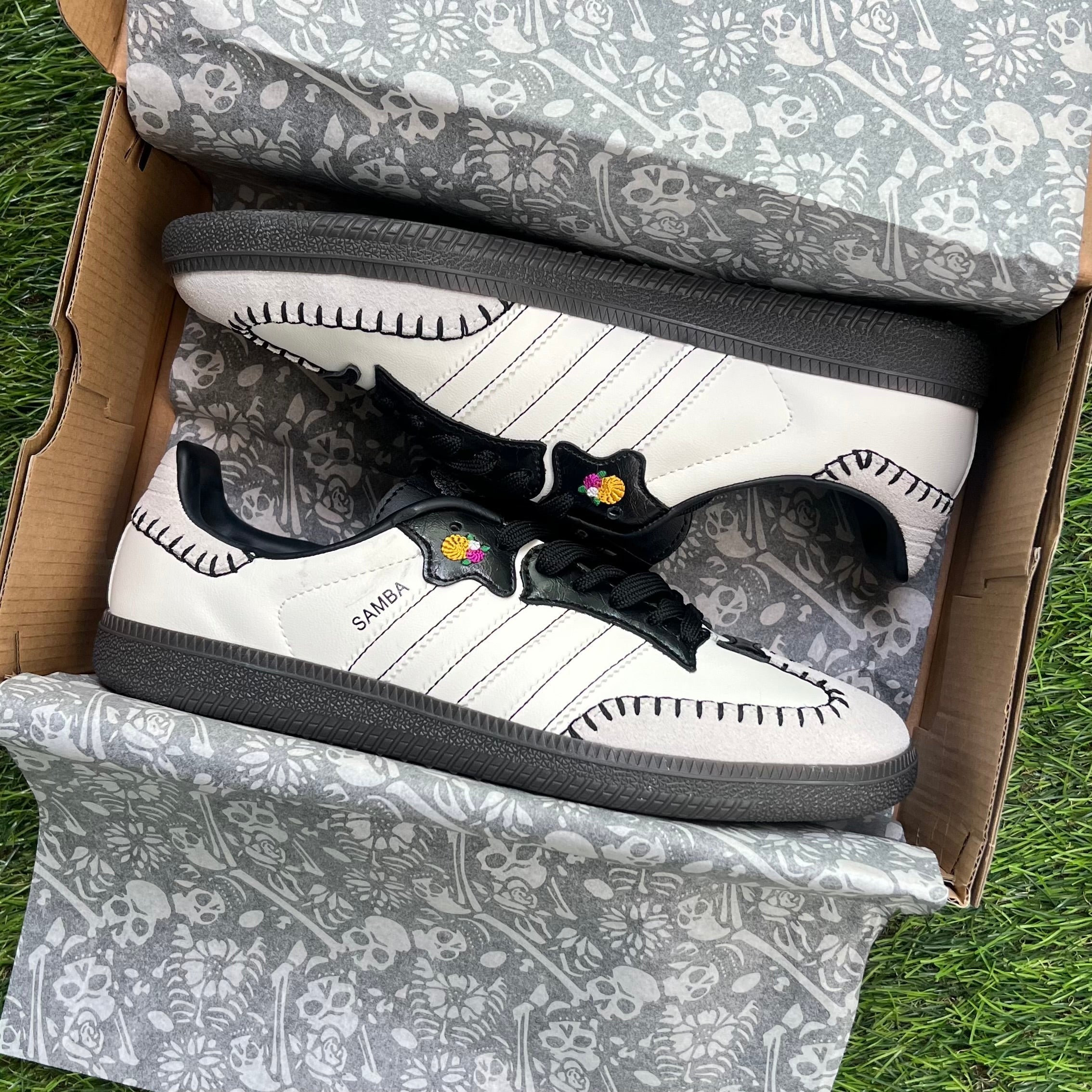 Adidas Samba OG "Día De Los Muertos - White" (Master Quality)