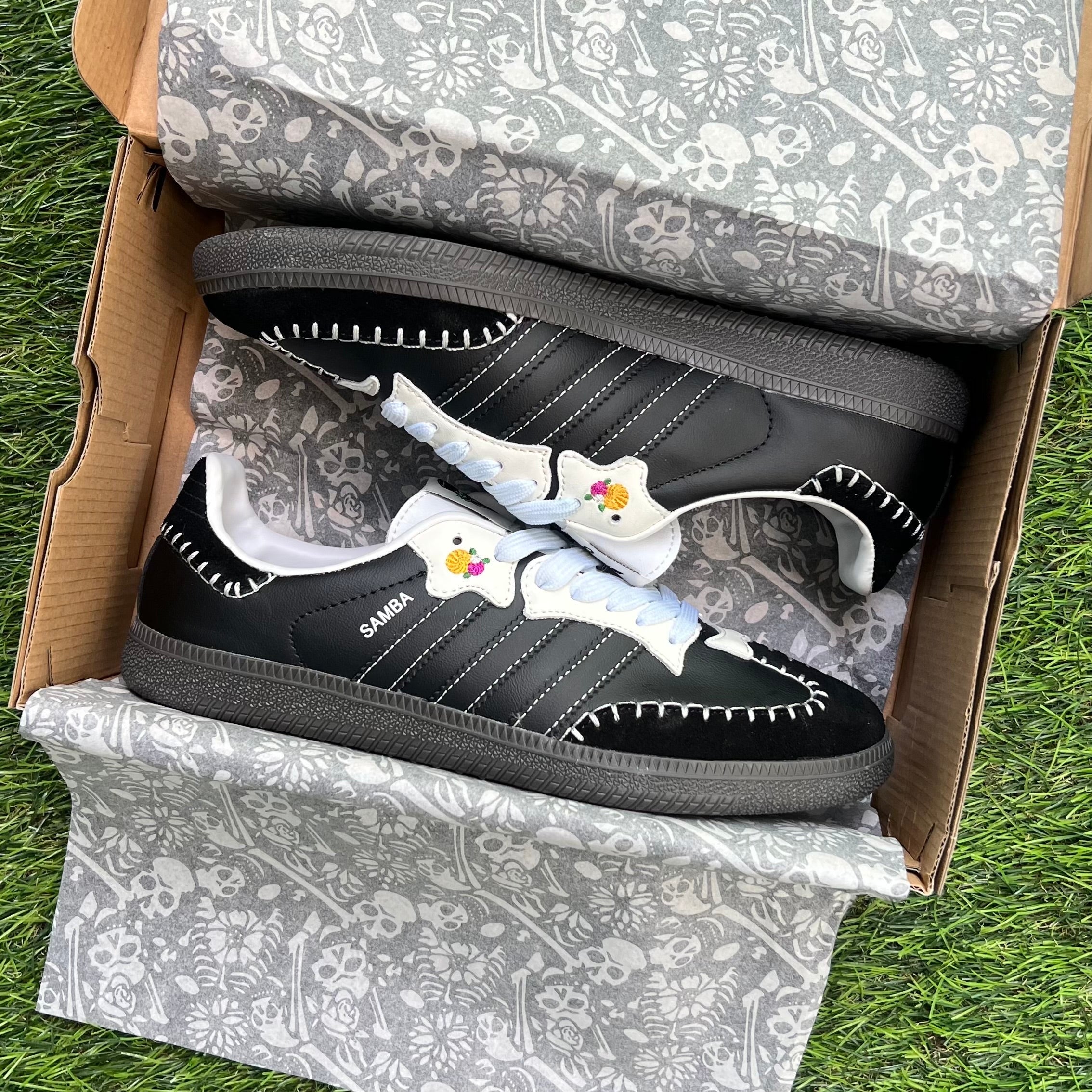 Adidas Samba OG "Día De Los Muertos - Black" (Master Quality)