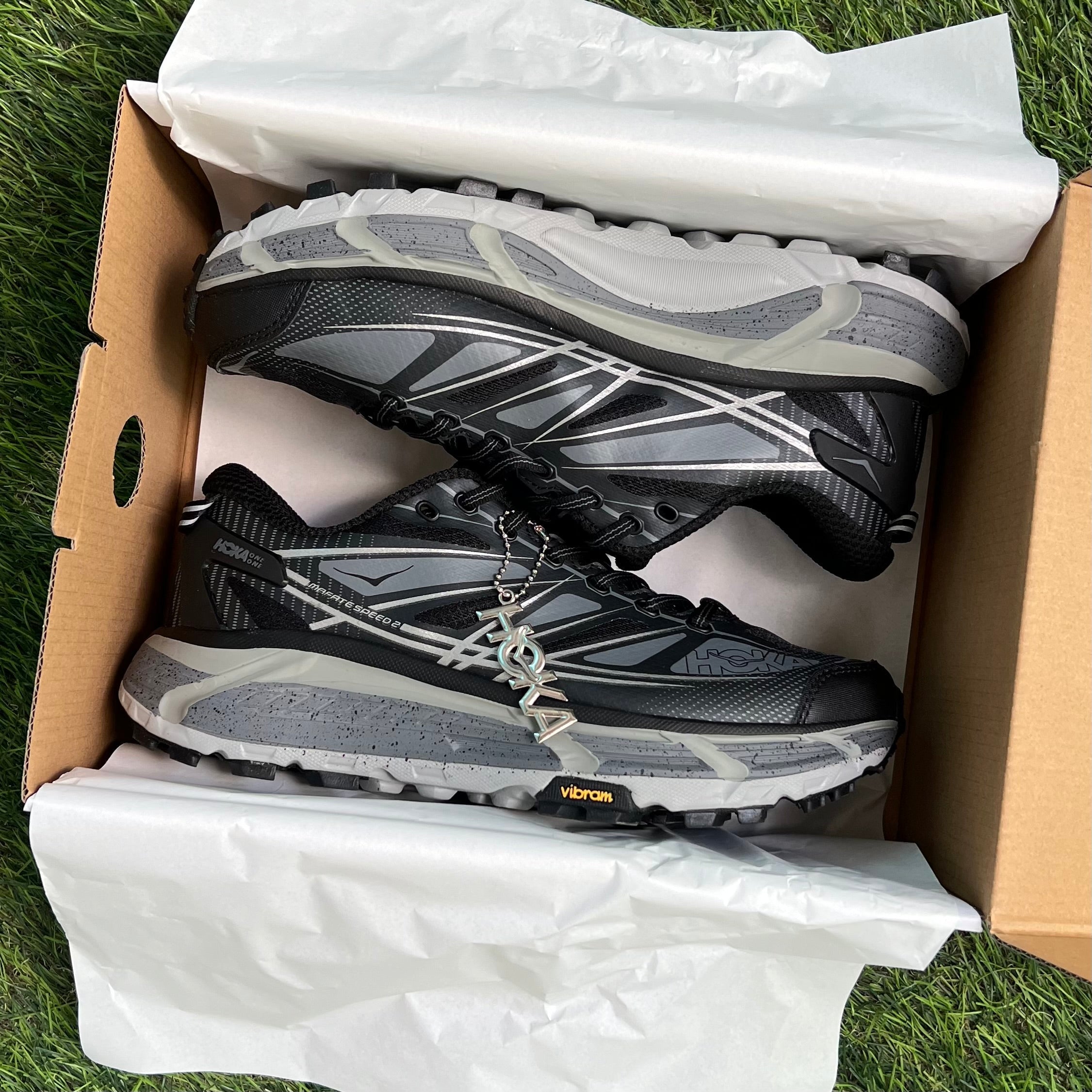 Hoka One One Mafate Speed 2 “Black Castlerock” (Master Quality)