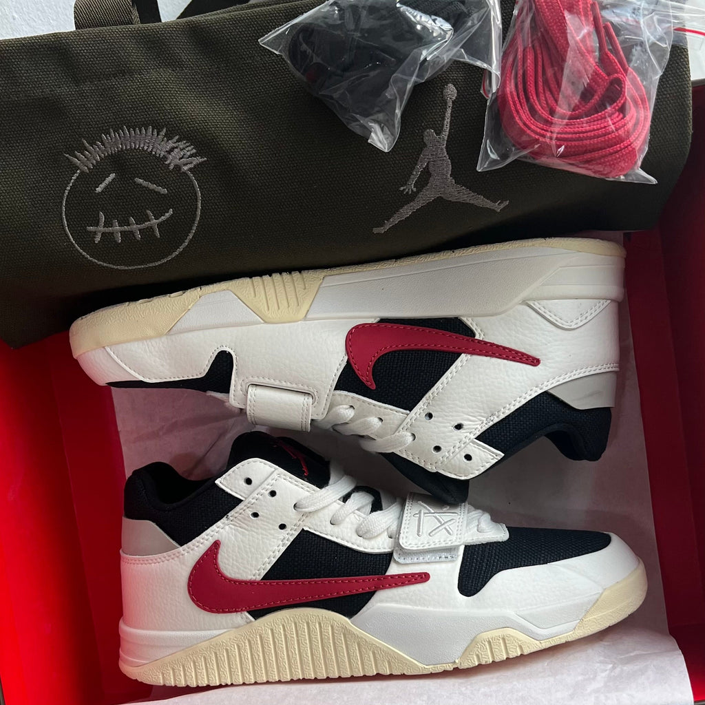 Travis Scott x Jordan Jumpman Jack “University Red” (Master Quality)