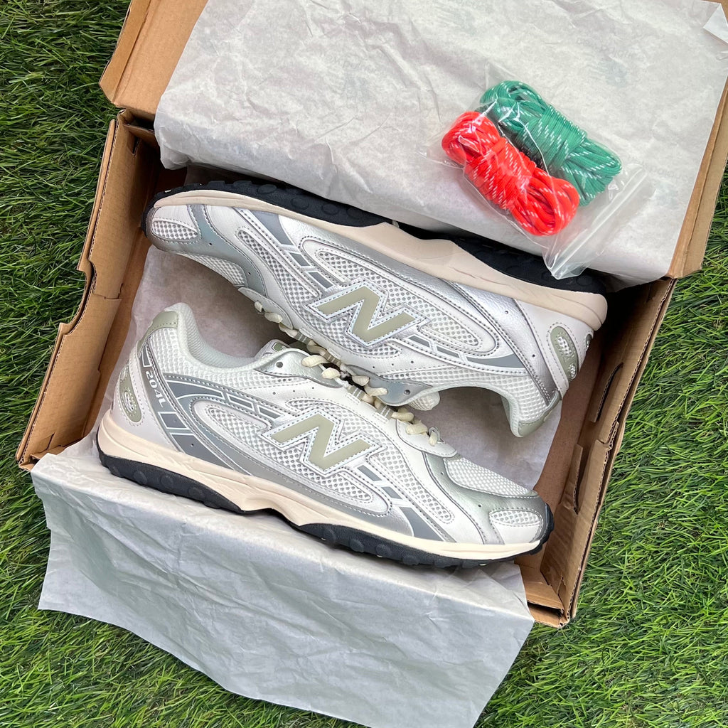 New Balance 204L “Silver Metallic Sage Green” (Master Quality)