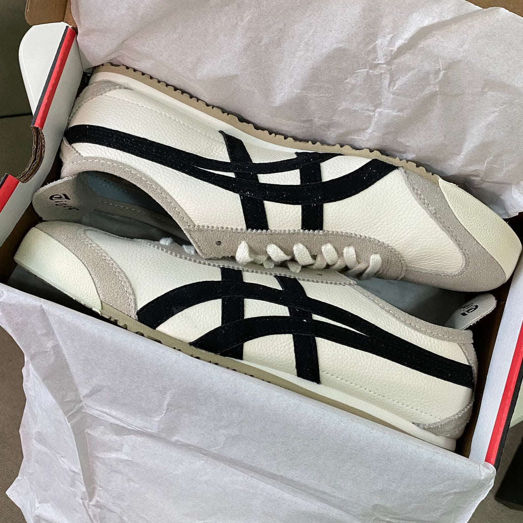 Onitsuka Tiger Mexico “White black” (Master Quality)