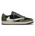 Travis Scott X Air Jordan 1 Low “Black Olive” (Master Quality)