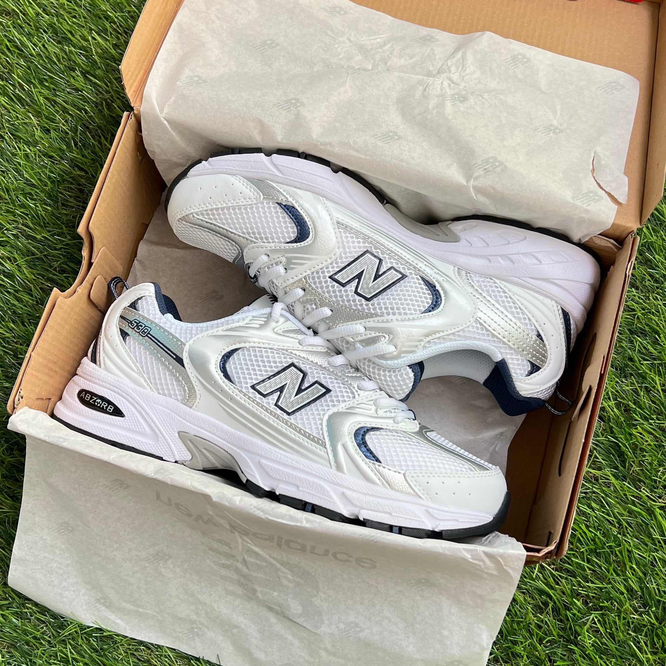 New Balance 530 “White Silver Navy” (Master Quality)