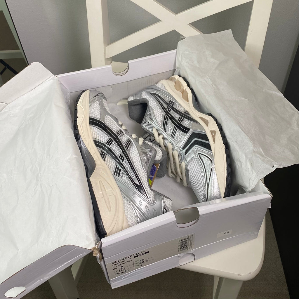 ASICS Gel-Kayano 14 JJJJound “Silver Black” (Master Quality)