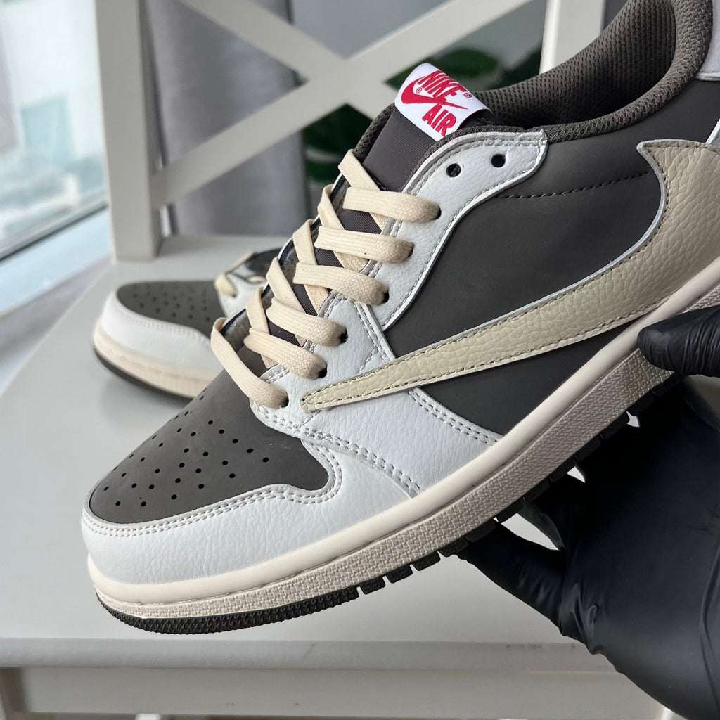 Travis Scott x Jordan 1 Low “Reverse Mocha” (Master Quality)