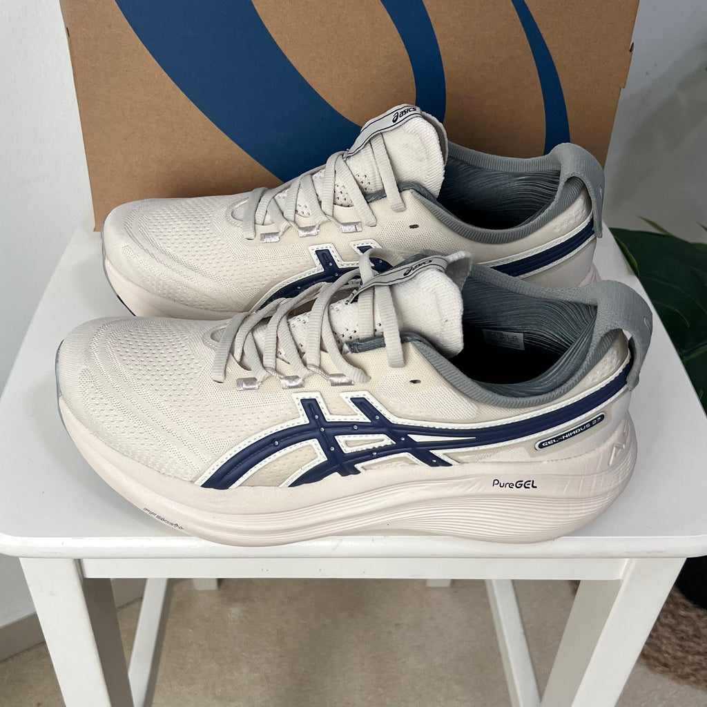 Asics Gel Nimbus 27 "Birch /Indigo Blue"